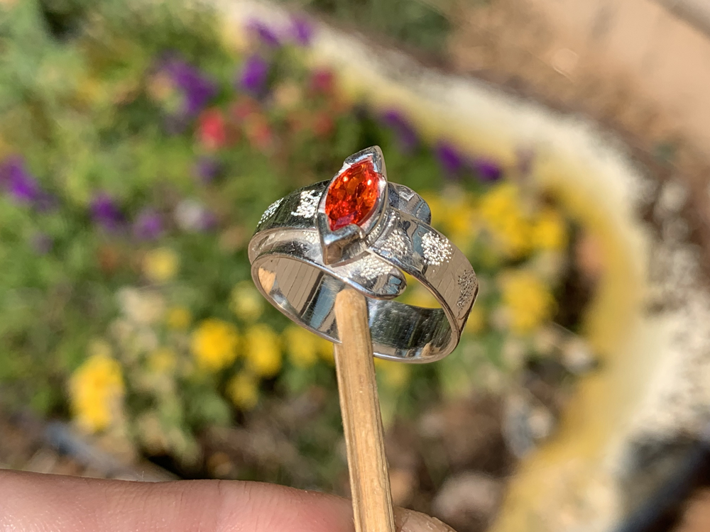 Marquise Adjustable Ring