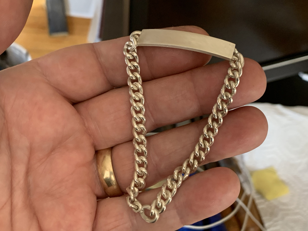 Sterling ID Bracelet