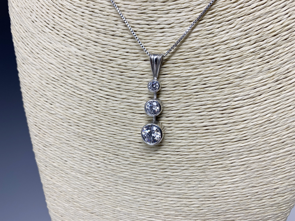 3 Stone Pendant